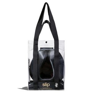 Slip Silk BLACK FREQUENT FLYER TRAVEL SET